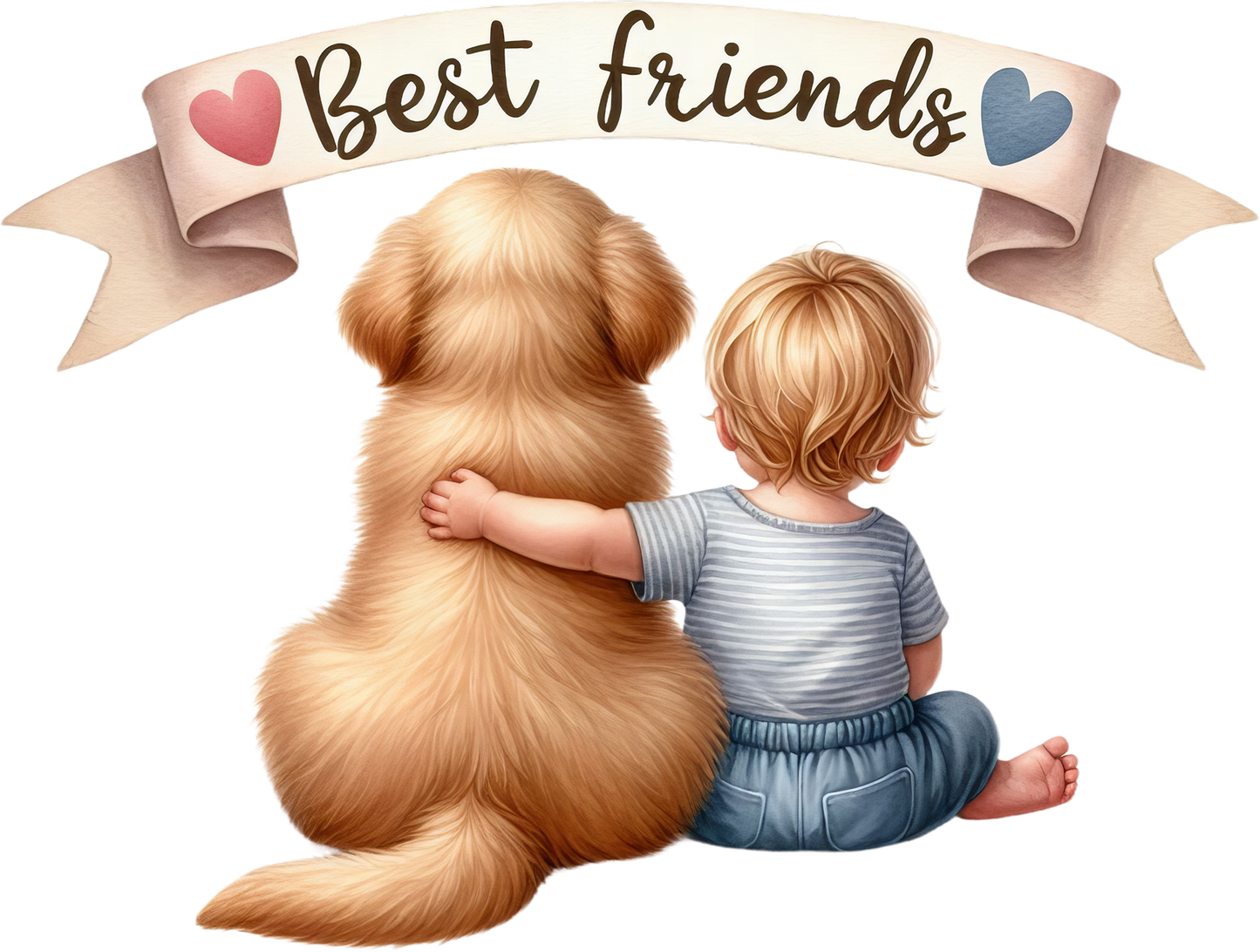 Baby & Toddler Bodysuits - Best Friends (Boy)