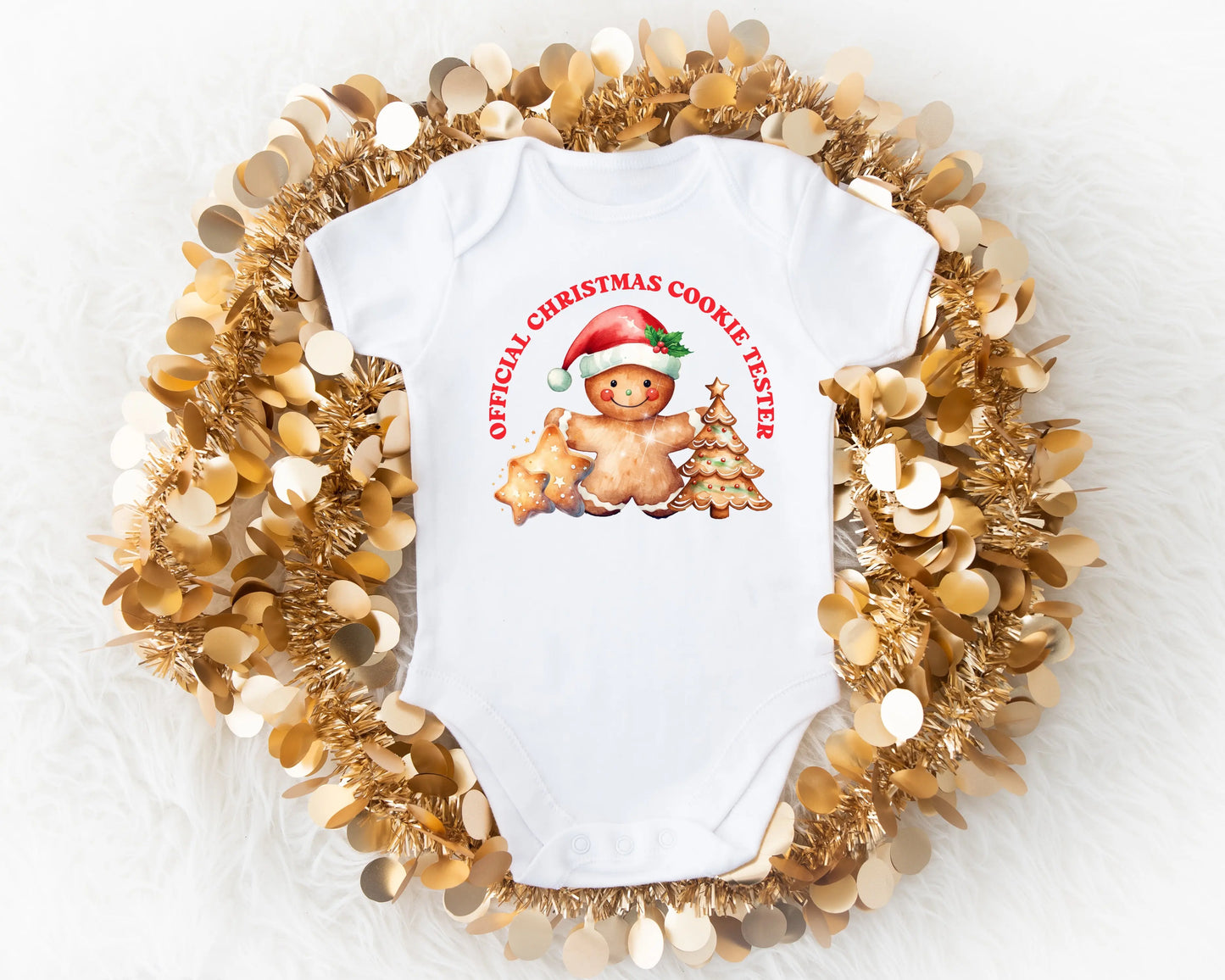 Official Christmas Cookie Tester Baby Bodysuit My Store