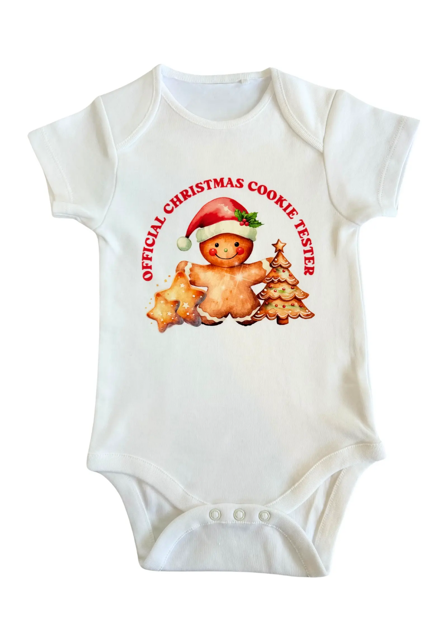 Official Christmas Cookie Tester Baby Bodysuit My Store