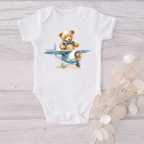 Baby & Toddler Bodysuits - Teddy Pilot Molly N Me