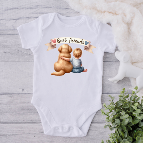 Baby & Toddler Bodysuits - Best Friends (Boy)