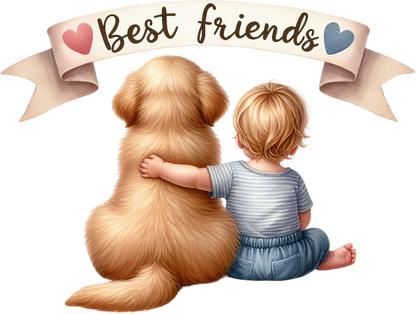 Baby & Toddler Bodysuits - Best Friends (Boy)