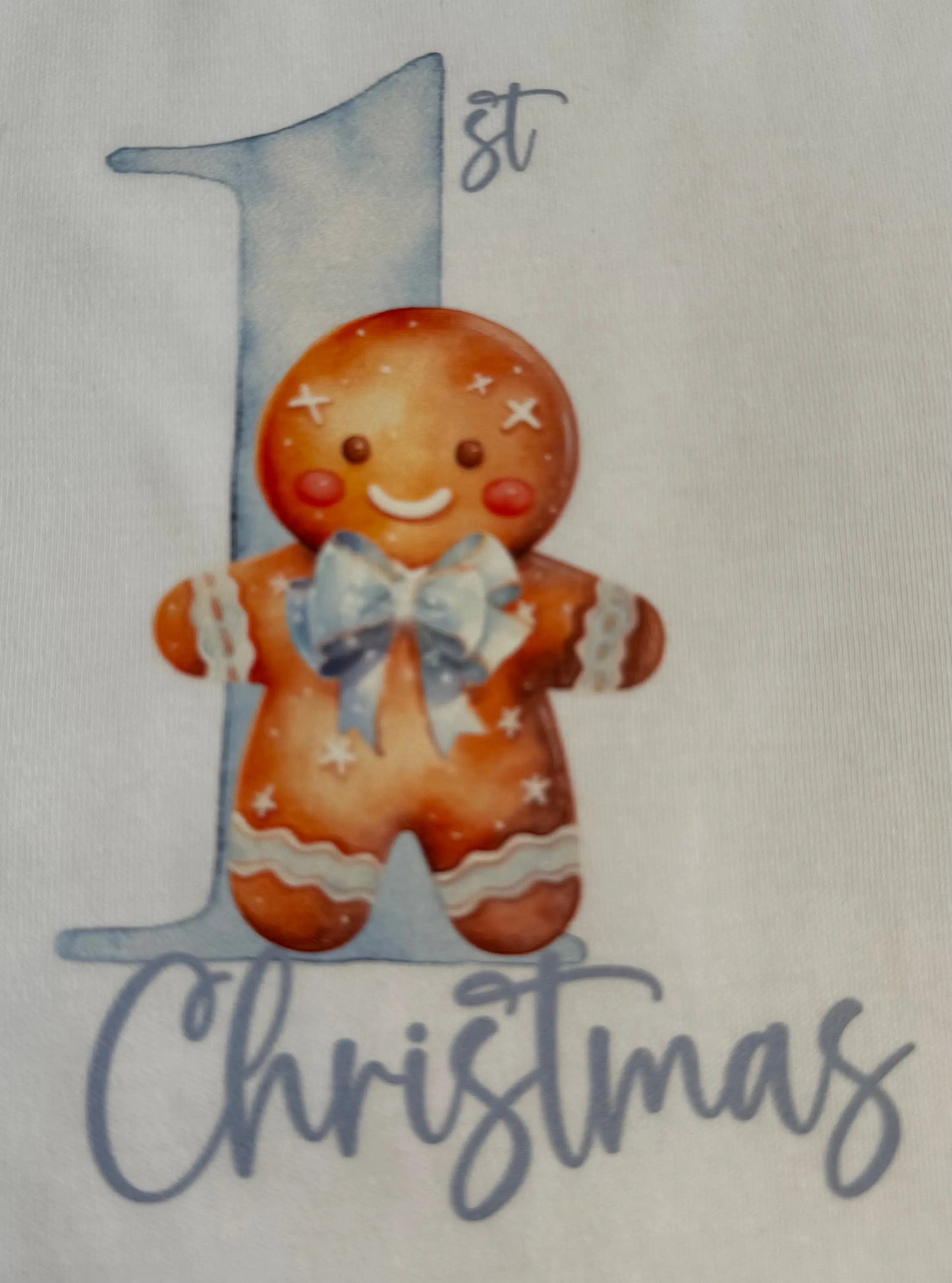 First Christmas Gingerbread Man Bodysuit My Store