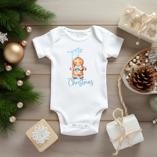 First Christmas Gingerbread Man Bodysuit My Store